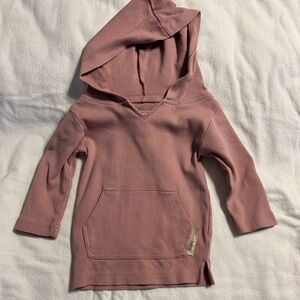 L'ovedbaby Mauve Hoodie for Kids